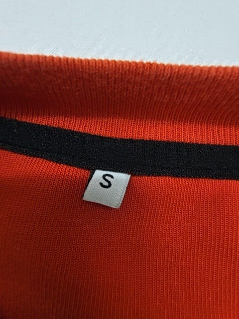 C.P. Company Men Orange Logo Patch Pocket T-Shirt Size S Regular