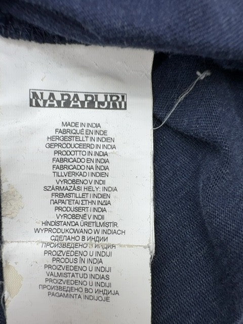 Napapijri Men Blue Polo Shirt size XL product image 4