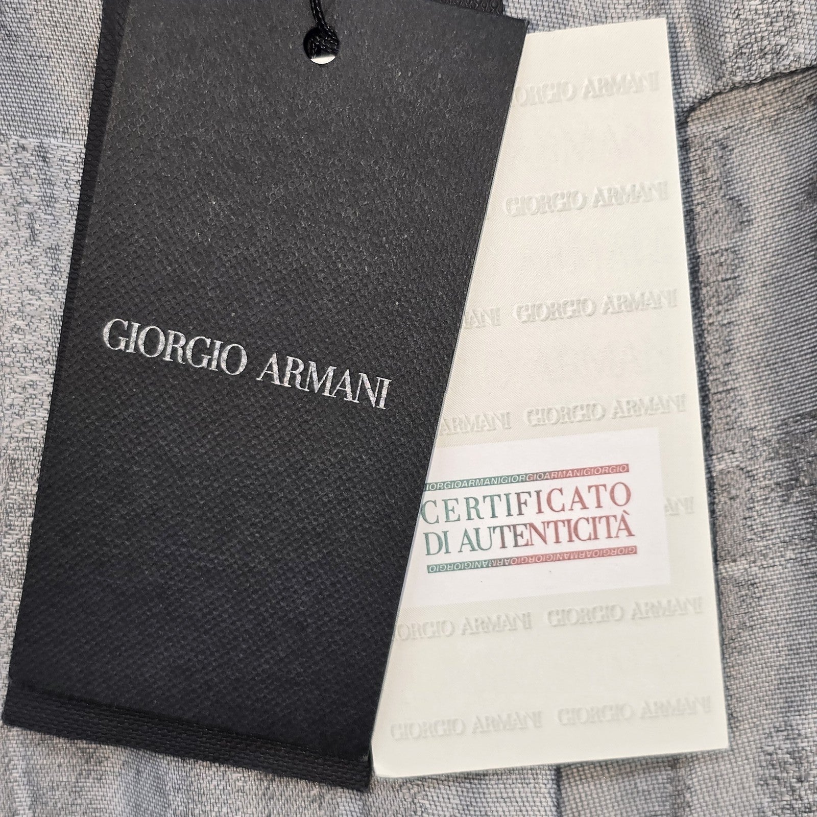Giorgio Armani Men Gray Dress product image 9