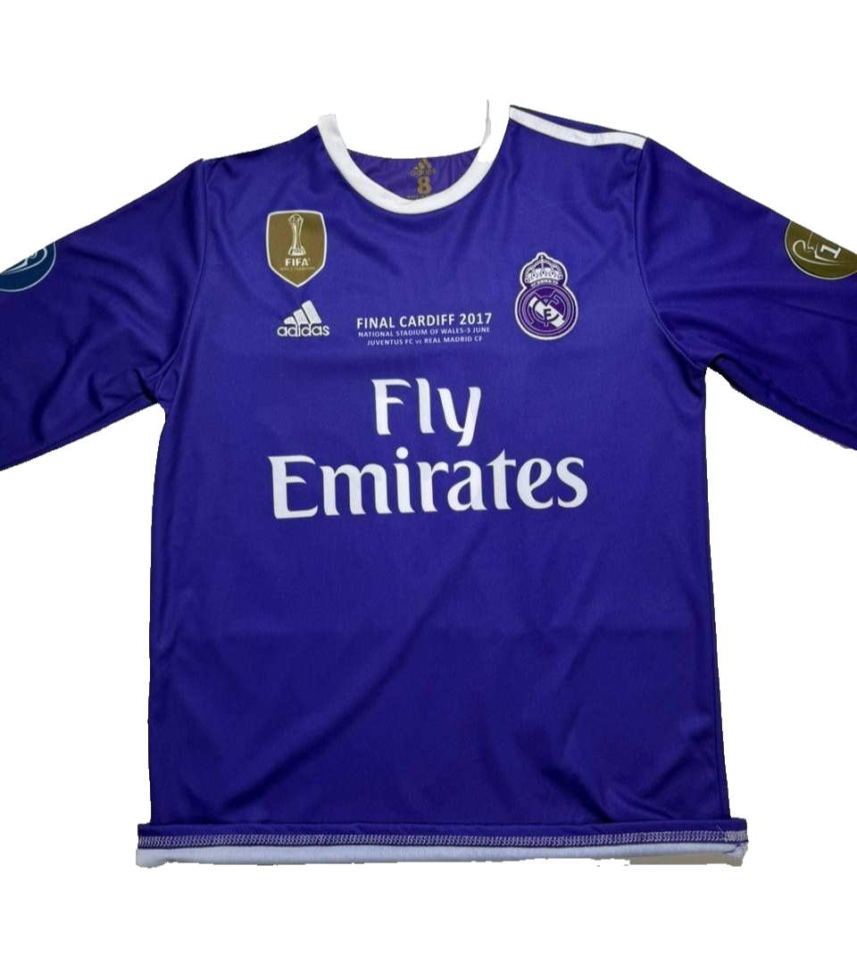 Adidas Fly Emirates Mcf Final Cardiff 2017 Sergio Ramos 4 Size S