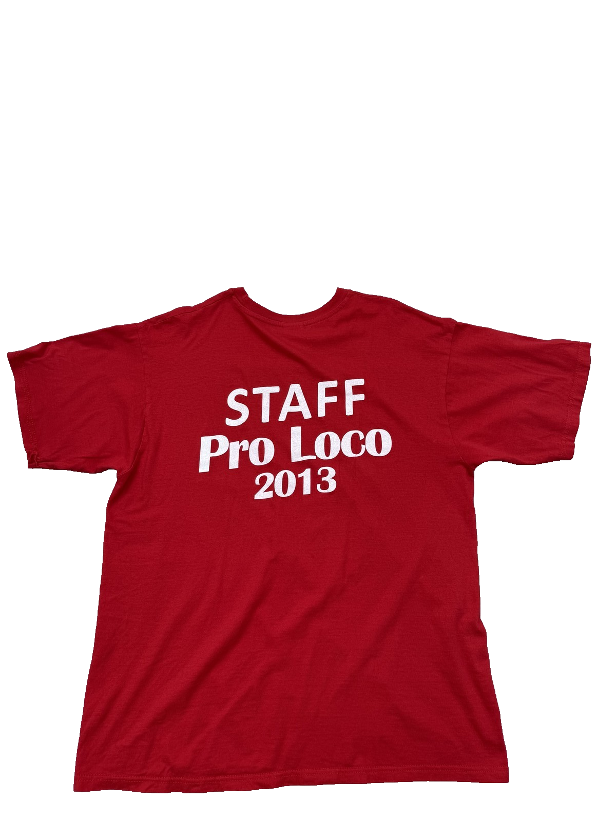 Russell Athletic Unisex Red T-Shirt size L product image 3