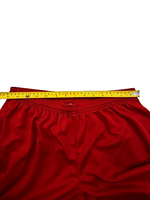 Adidas Men's Red Activewear Shorts Size L 100% Polyester