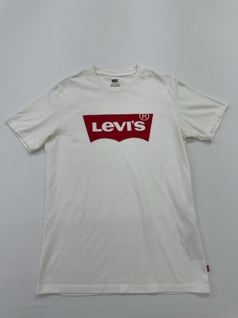 Levi's Men White T-Shirt size S product image 1