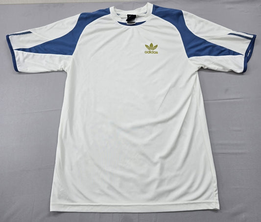 Adidas Men's White Jersey – Size XL, One-off pre-loved from Artistic, Striped