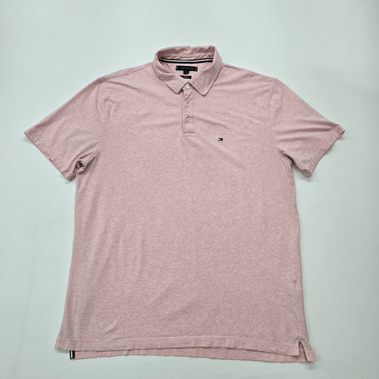 Tommy Hilfiger Men Pink Polo Shirt size 2XL product image 1