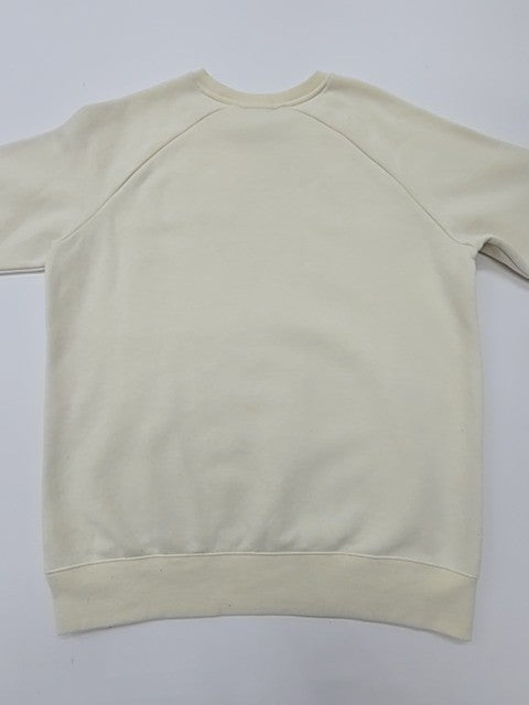 The North Face Women's Cream Pullover Crewneck Sweater Size L Excellent