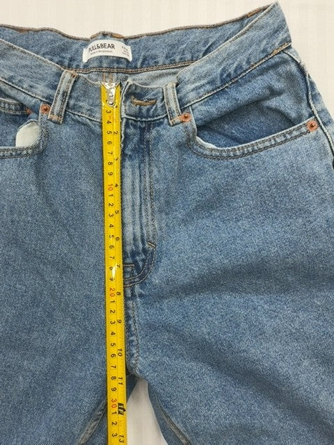 Pull&Bear Women Blue Jeans size 6 product image 7