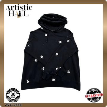 Disney Mickey Mouse Black Fleece Hoodie Size M Unisex Adult