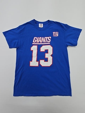 Gildan Boys Blue NFL Sports T-Shirt Big Kids Size M Regular Fit