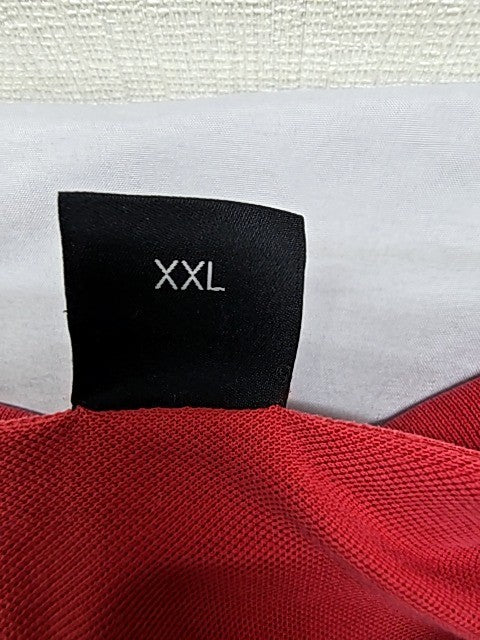 Hugo Boss Red Pima Cotton Polo Shirt XXL Short Sleeve Men's