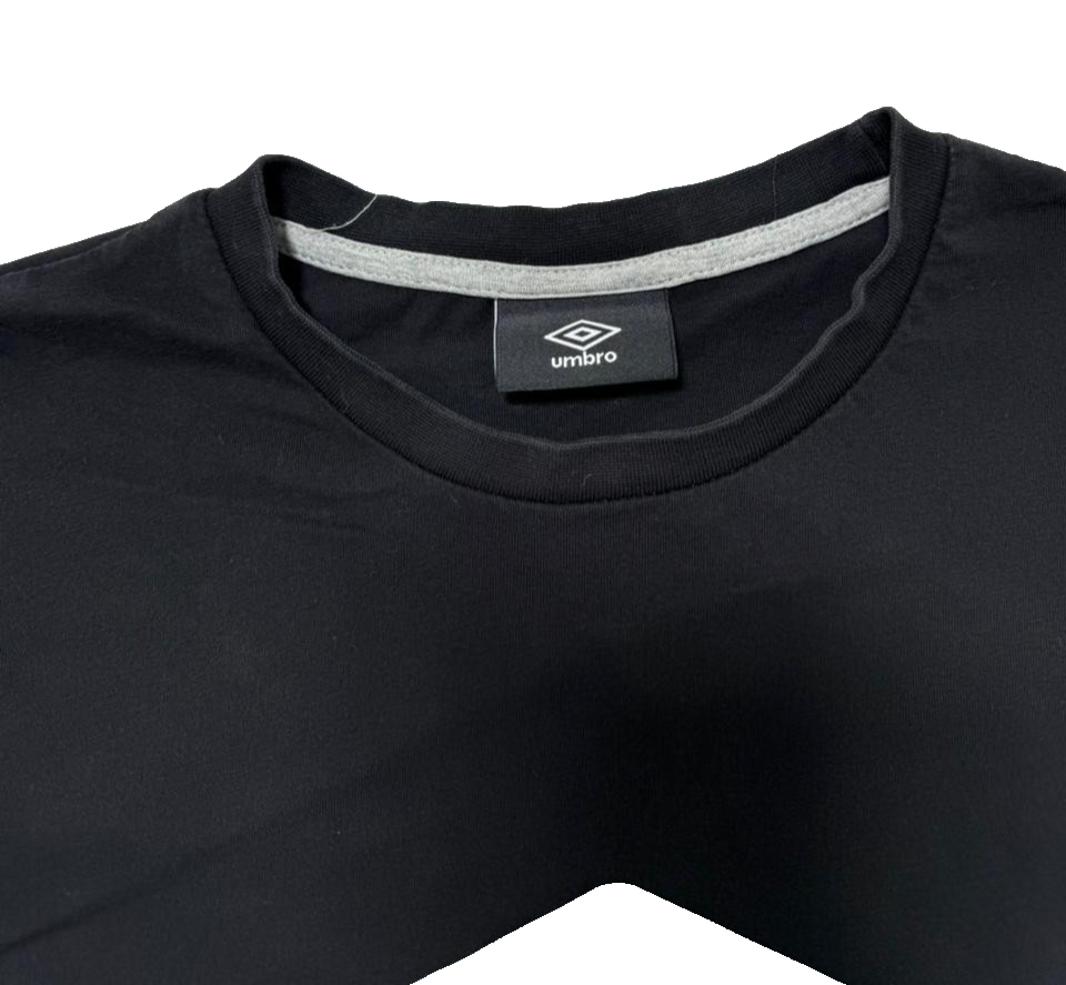 Black Umbro Graphic T-Shirt - Size M