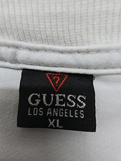 Guess Men White T-Shirt size XL product image 4