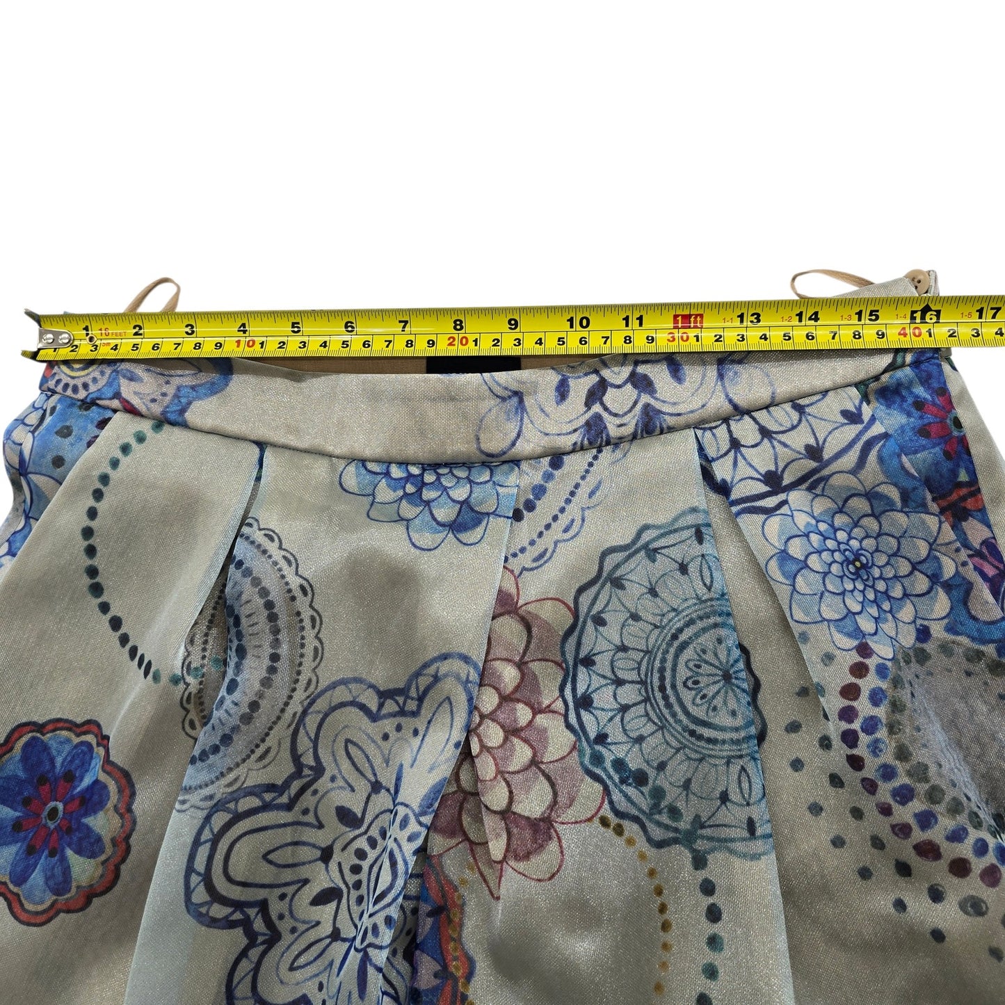 Giorgio Armani Women's Cream Mandala Pants Size 46