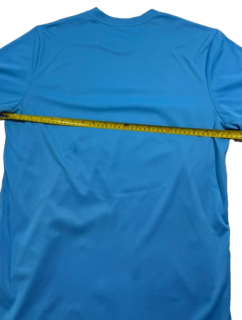 Adidas Olympique De Marseille 2017-2018 Away Football Shirt In Light Blue - L