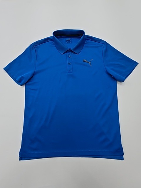 Puma Boys Blue Polo Shirt size M product image 1