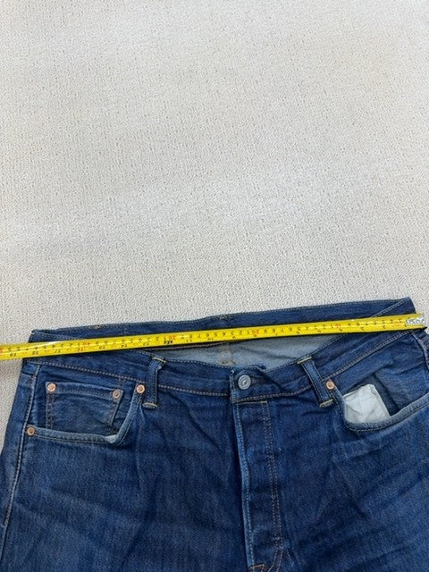 Levi's Men's 501 Original Fit Straight Leg Indigo Jeans XXL 36x30