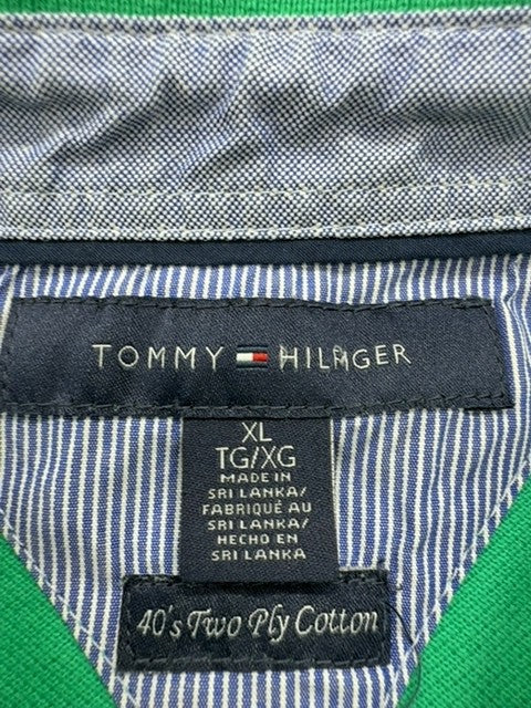 Tommy Hilfiger Men Green Polo Shirt size XL product image 3