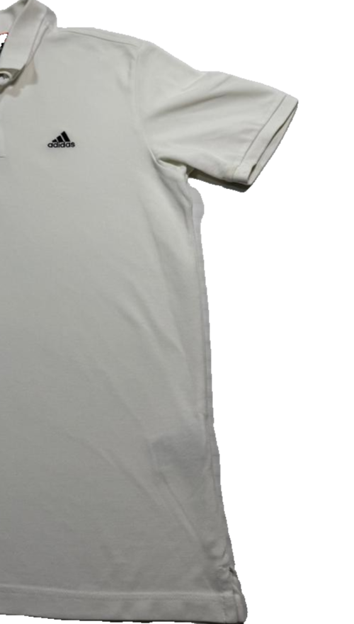 Adidas Men's White Performance Essentials Polo Shirt Size M