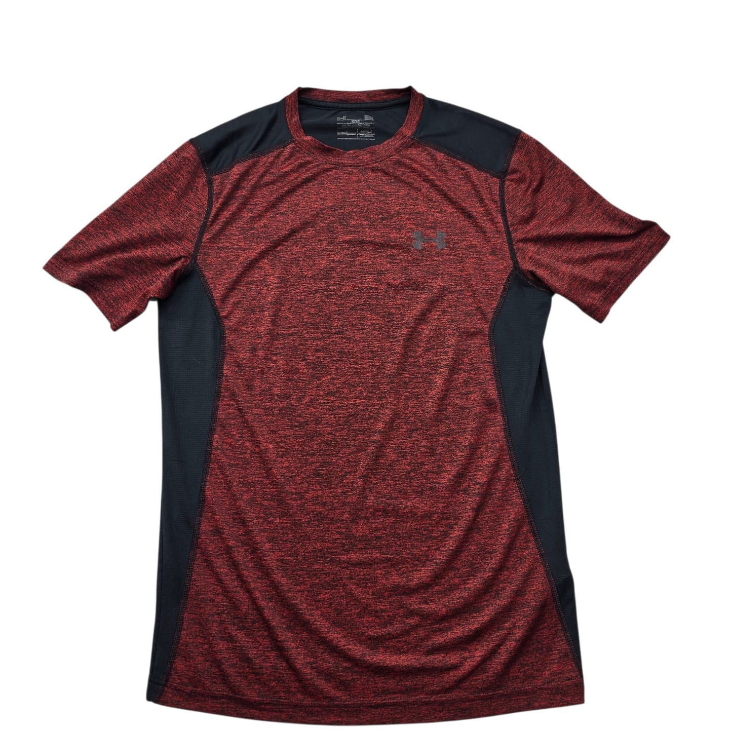 Under Armour Men's Red Black HeatGear Compression T-Shirt M