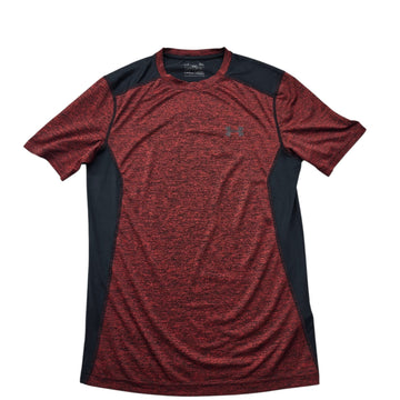 Under Armour Men's Red Black HeatGear Compression T-Shirt M