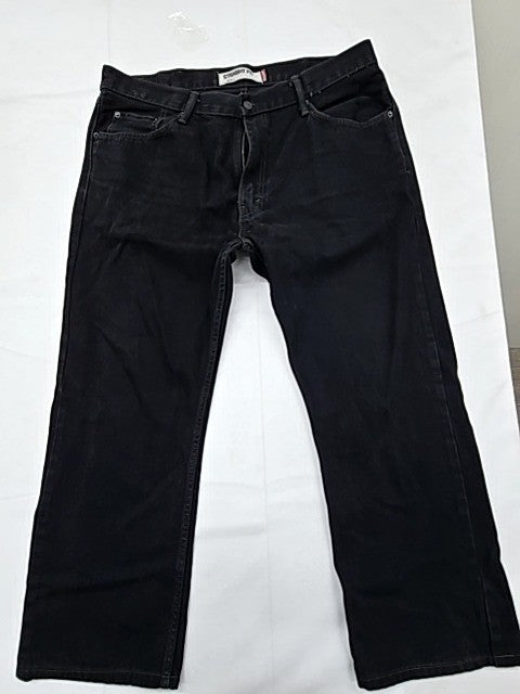 Levi's 505 Men's Black Denim Jeans 38x30 Regular Fit