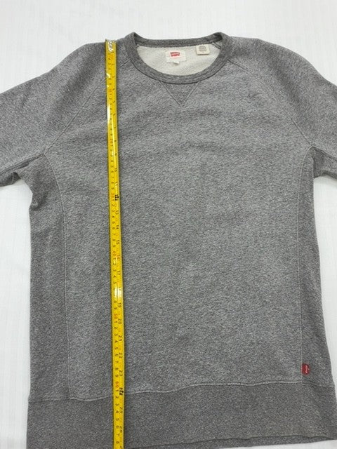 Levi's Men's Grey Relaxed Fit Crewneck Sweatshirt Size M