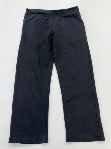 Reebok Boys Black Sweatpants Size 14 Elastic Waist Fleece Pull-On Regular