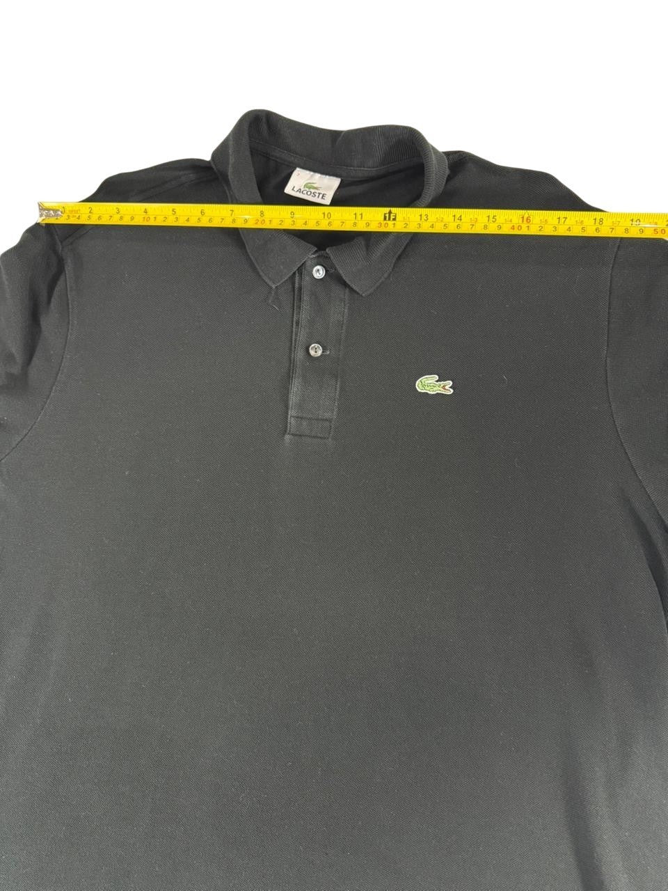Lacoste Men's Long Sleeve Polo Shirt Size 7 Classic Crocodile Logo
