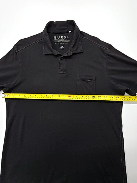 Guess Men Black Polo Shirt size XL product image 6