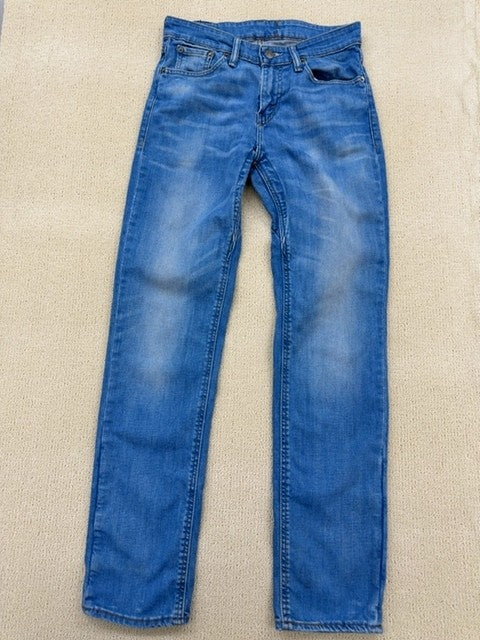 Levi's 501 Original Fit Jeans W29 L32 Medium Wash Men Straight Leg