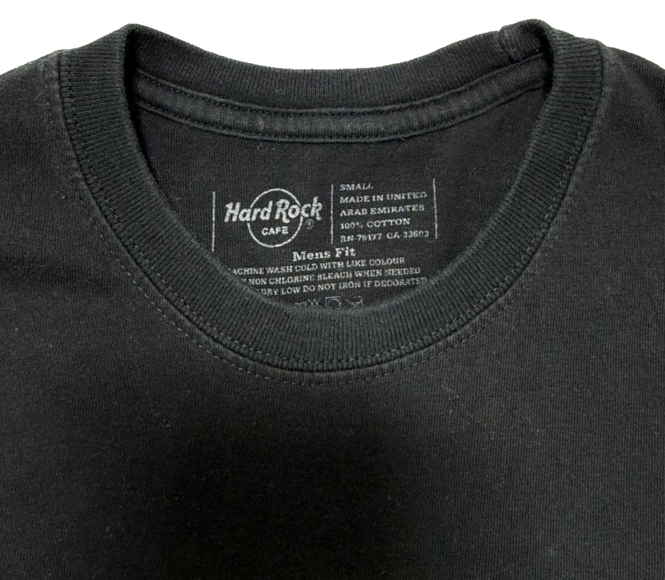 Hard Rock Cafe London black T-shirt Men's Fit SIZE S