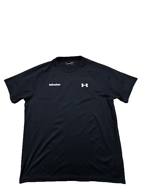 Under Armour Men's Black T-Shirt – Size M, HeatGear Brand Department Type