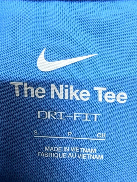 Nike Men's Blue Dri-FIT The Nike Tee T-Shirt Size S
