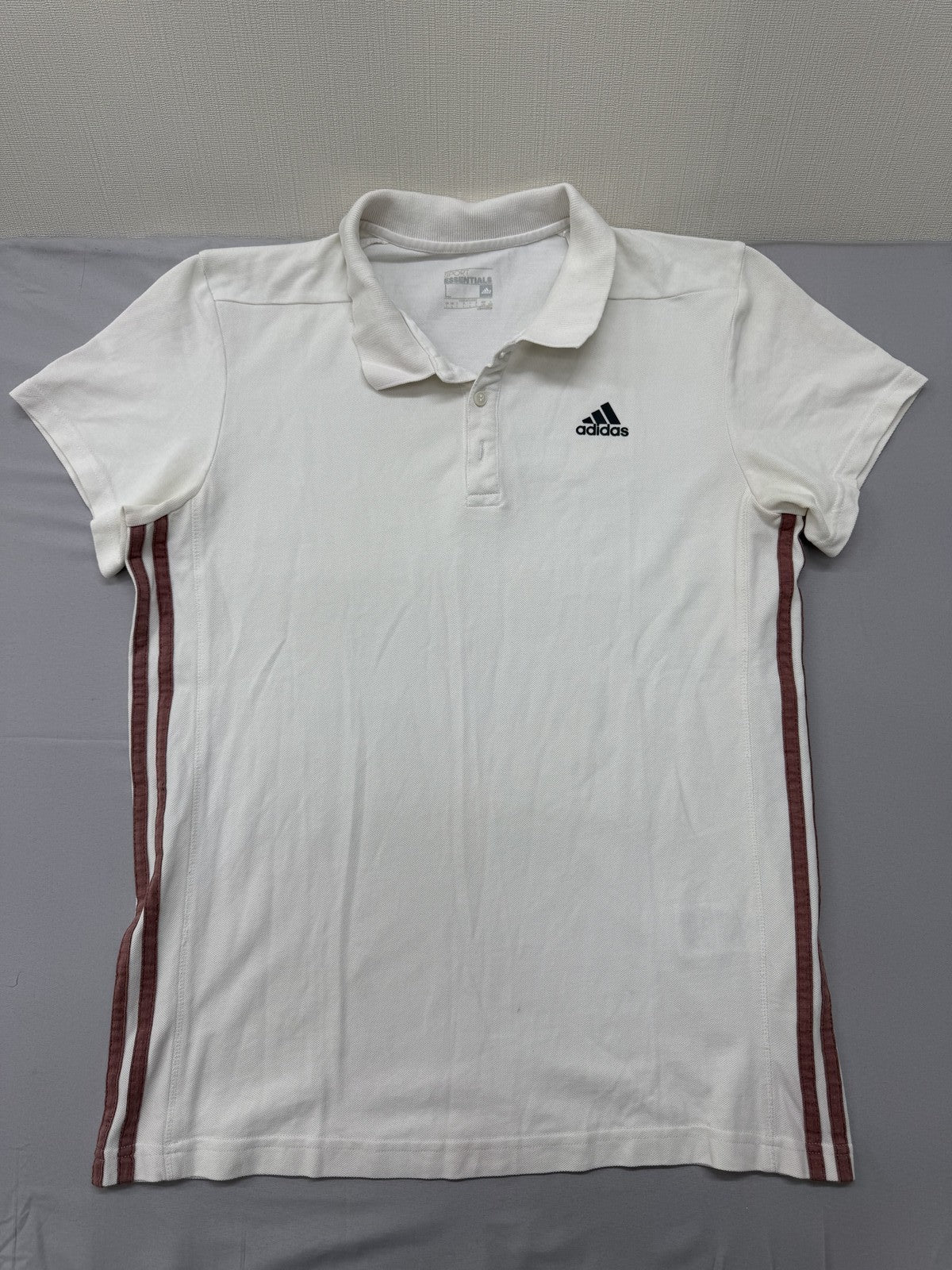 Adidas Women's White Climacool Polo Regular Size Training