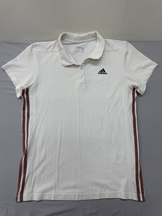 Adidas Women's White Polo Shirt – Size S, Training