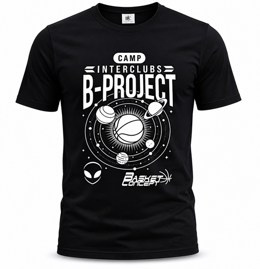 B&C Collection Men Black T-Shirt size L product image 2
