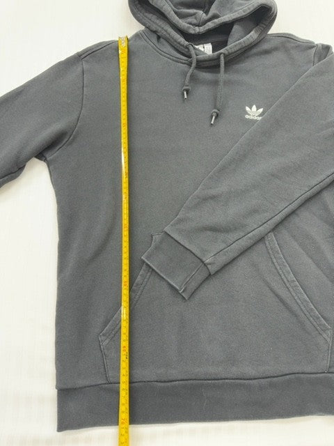 Adidas Unisex Grey Essentials Pullover Hoodie Size L