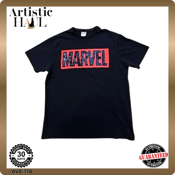 Primark Men's XL Black Avengers T-Shirt Cap Hulk Iron Thor XL