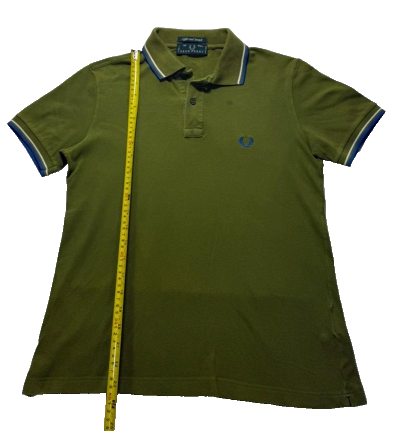 Fred Perry Green Polos T-Shirt Rare Vintage | Size: 40