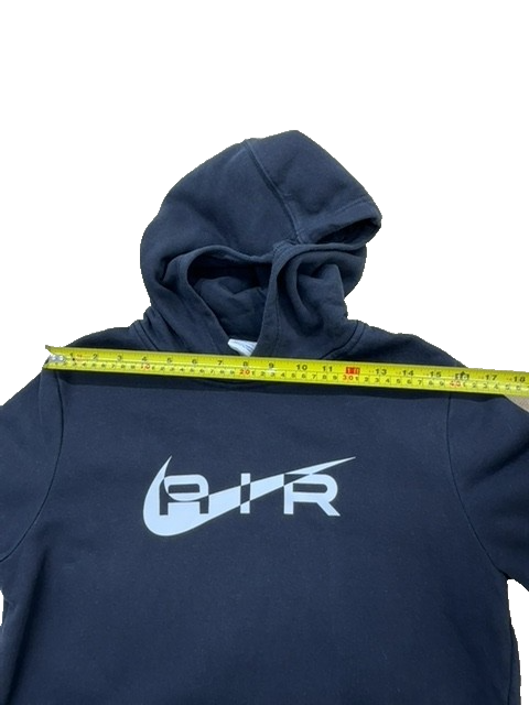 Nike Men's Gray Full Zip Fleece Hoodie XL Regular Nike Air
