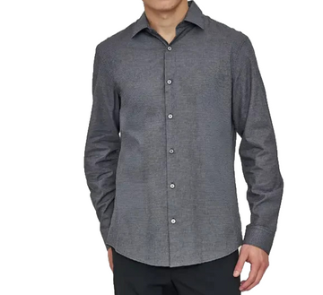 Armani Premium Business Long Sleve Shirt In Black | Size XL | Men