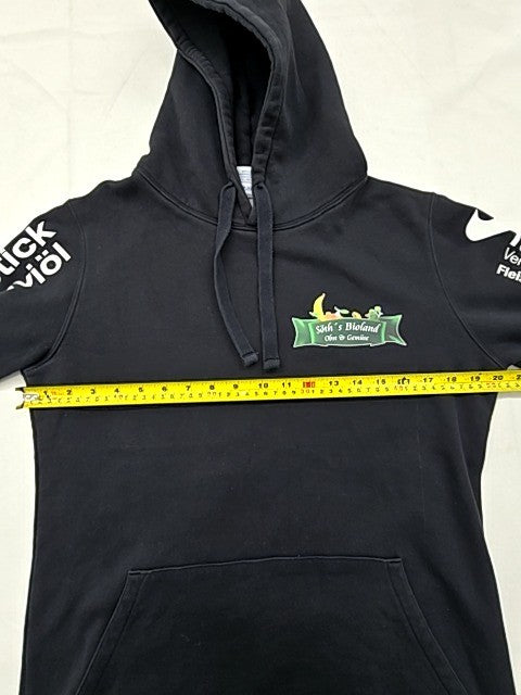 Russell Full Zip Fleece Hoodie Black L Graphic Print
