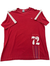 Nike Men's Red T-Shirt – Size XL, Short Sleeve, Crew Neck