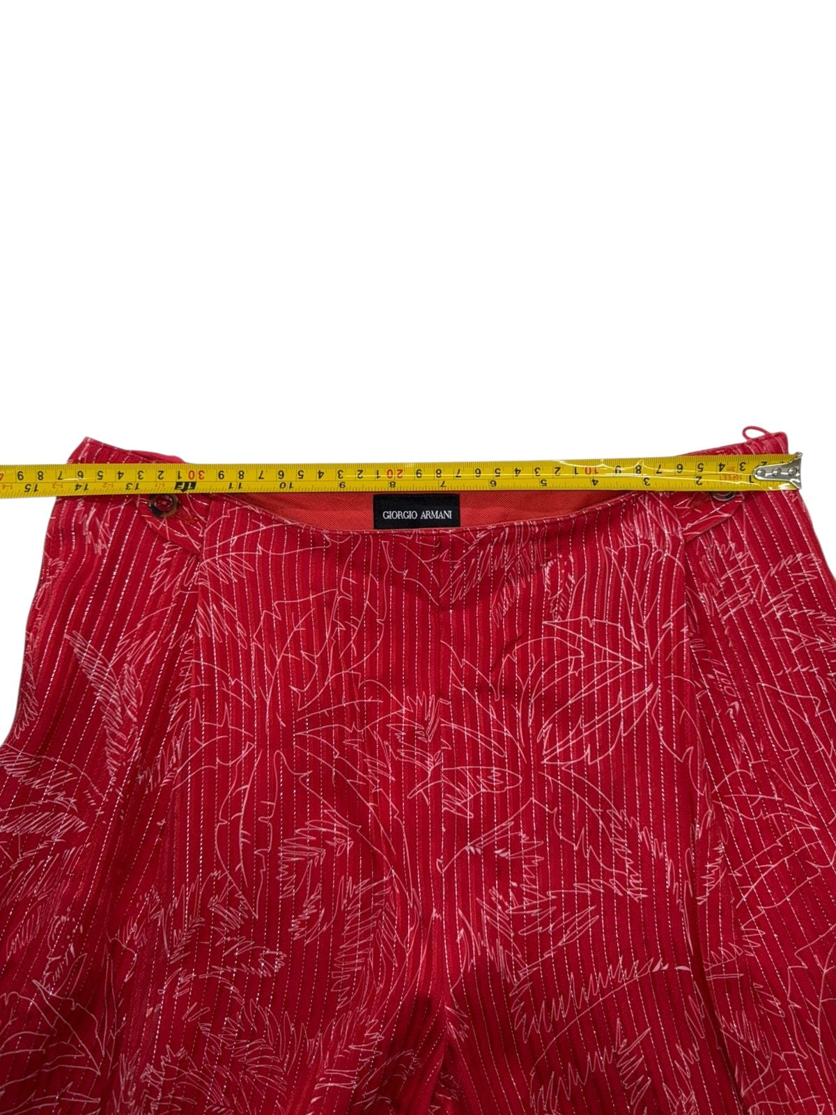Giorgio Armani Women Red Pants product image 5