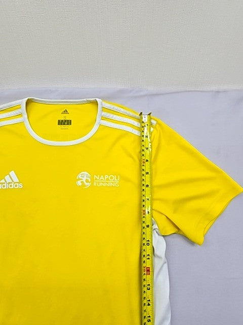Adidas Goalkeeper Jersey Men's S Yellow Climacool Short Sleeve