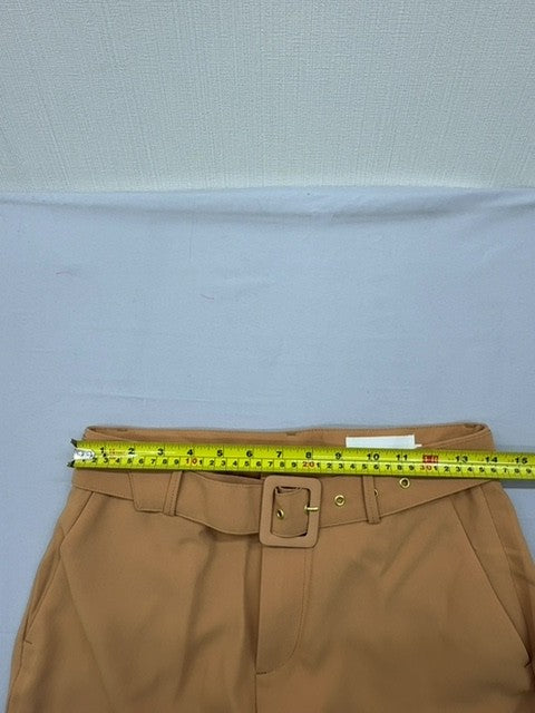 Reiko Women's Camel Wide Leg High Waist Denim Jeans Sz 28
