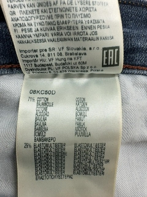 Lee Daren Regular Straight Jeans Men's 31x30 Mid Rise Blue Denim