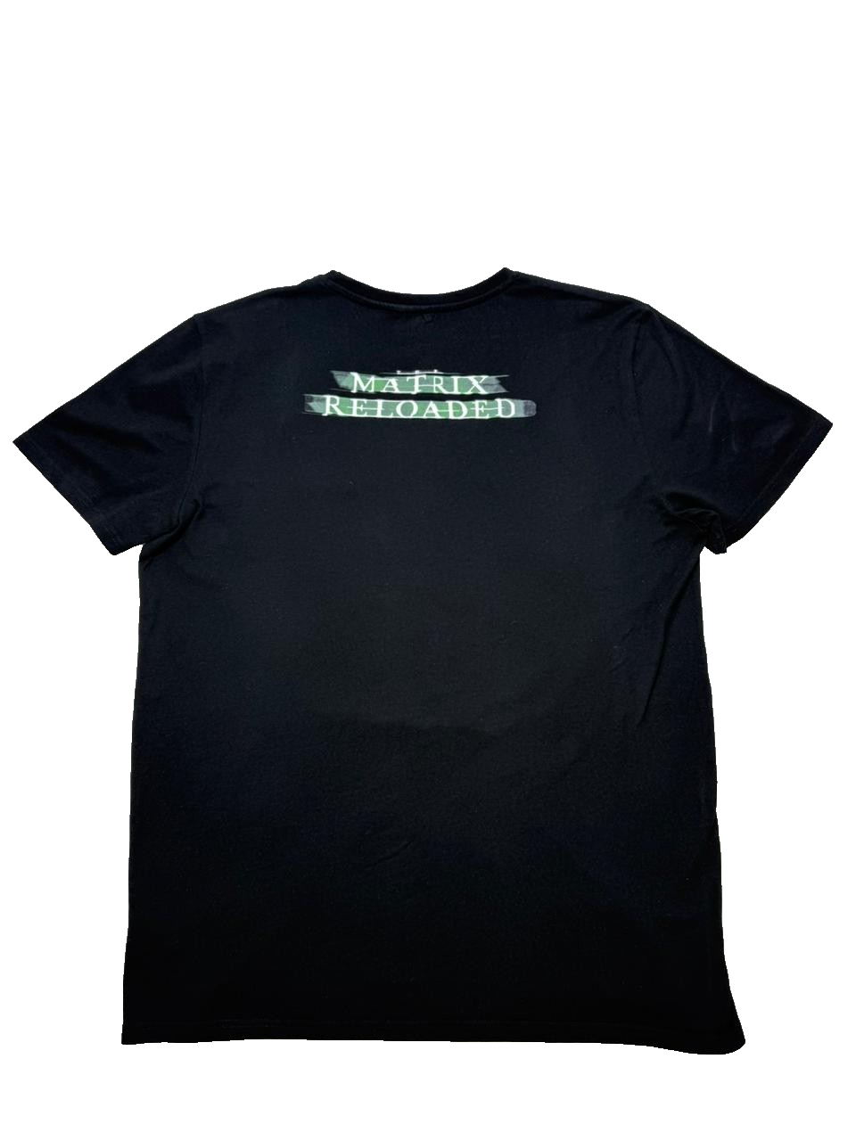 Matrix Reloaded Vintage Movie T-Shirt - Black - Size XXL