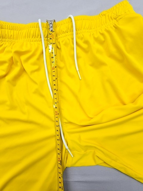 Puma Men's Yellow-Blue Colorblock Athletic Shorts Size M MPN DE-91074