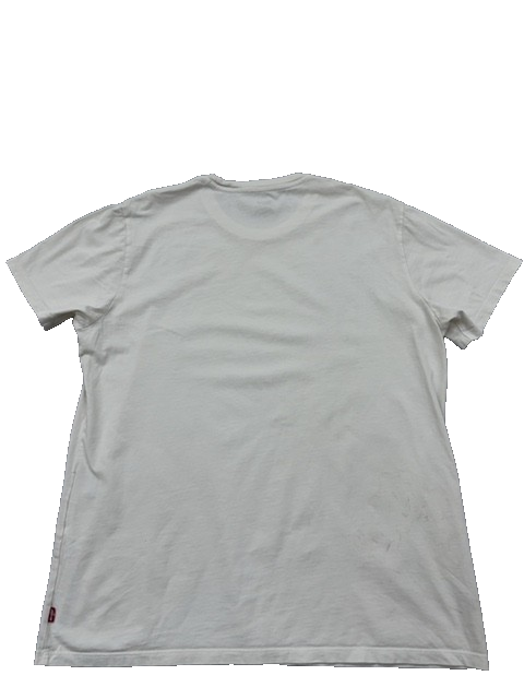 Levi's Men's White Logo T-Shirt L Short Sleeve Crewneck